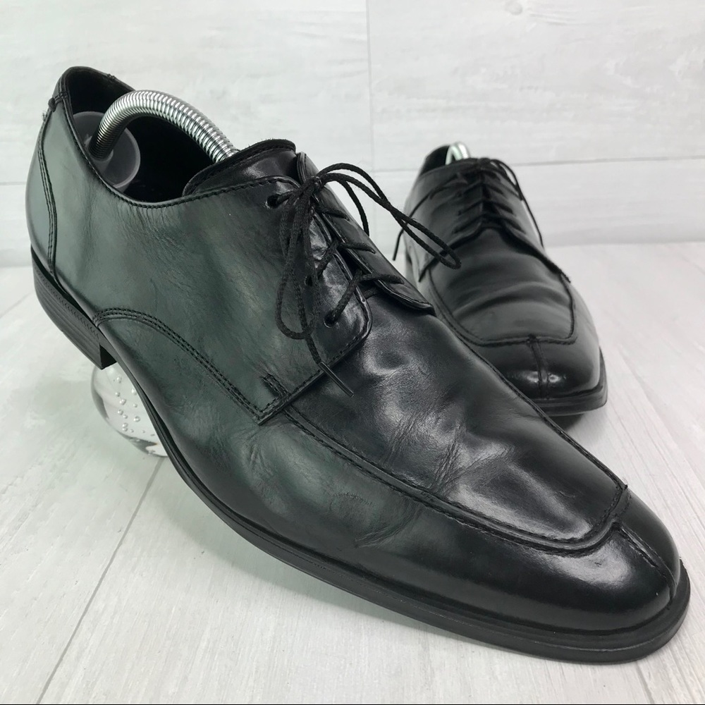 Cole Haan Nike Air Black Split Toe Oxfords